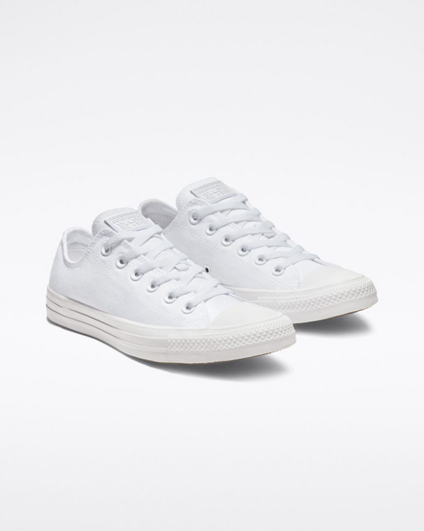 Tenisi Dama Converse Chuck Taylor All Star Clasici Albi | RO KTAYU023